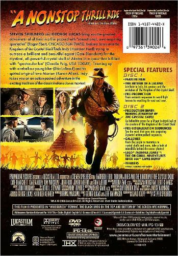 |Indiana Jones FREE DVD Special Edition