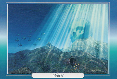 crystal skull message card