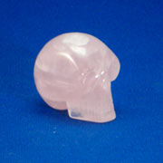 Rose Quartz Crystal SKull