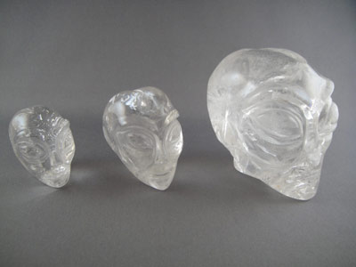 Tiger Eye Crystal Skulls