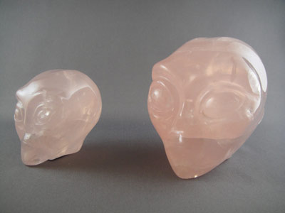 Tiger Eye Crystal Skulls