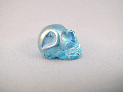 Aqua Aura Crystal Skulls