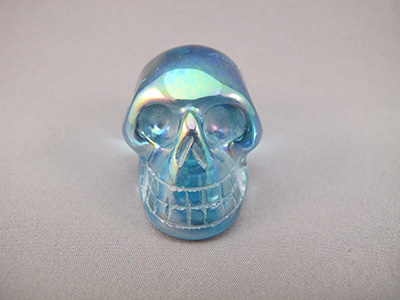 Aqua Aura Crystal Skulls