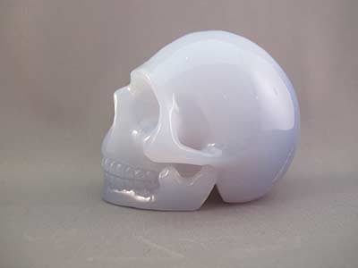 Chalcedony Crystal Skull
