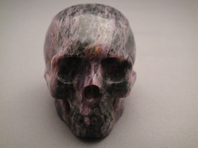 Charoite Crystal Skull