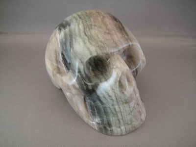 crystal skull fluorite