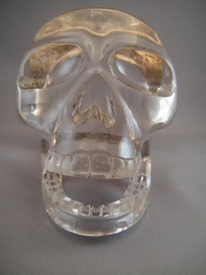 Movable Jaw Crystal SKull
