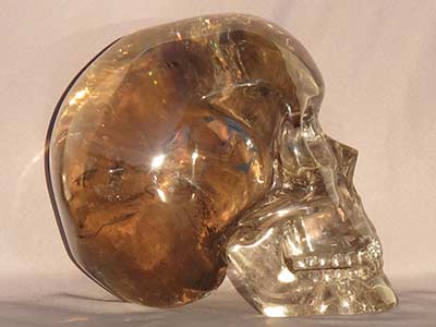 Movable Jaw Crystal SKull