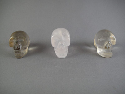 Amethyst Crystal Skulls