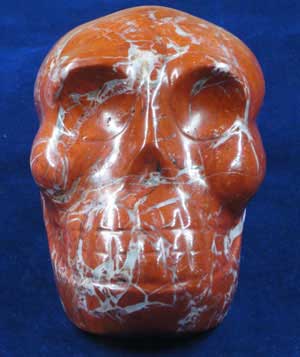 Magnificent Fire Crystal Skull
