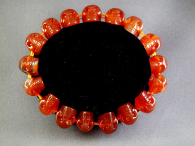 crystal skull beads