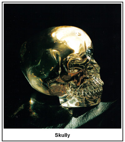 Ancient Crystal Skull Skully