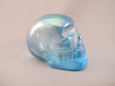 Aqua Aura Crystal Skulls