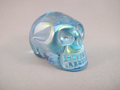 Aqua Aura Crystal Skulls