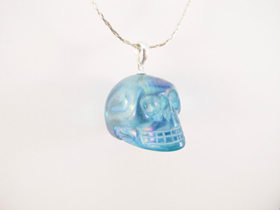 Aqua Aura Crystal Skulls