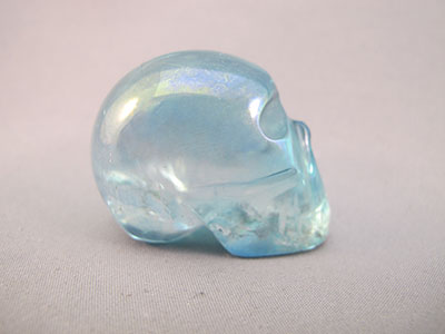 Aqua Aura Crystal Skulls