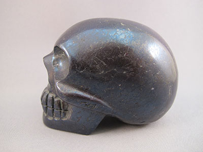 Hematite crystal skulls
