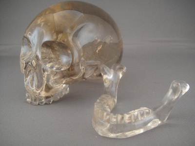 Detachable Jaw Crystal SKull