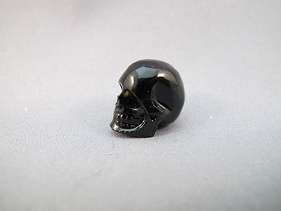 neu & aktiviert Kristallschädel 1 Pocket aus Citrin Pocket Crystal Skull II 