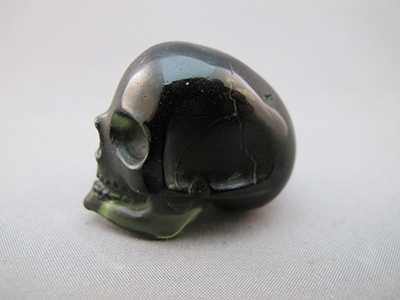 Moldavite CRYSTAL SKULLS