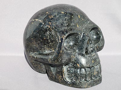 Nuummite Crystal Skulls