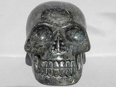 Nuummite Crystal Skulls