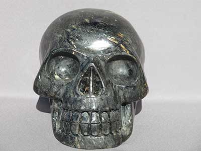 Nuummite Crystal Skulls