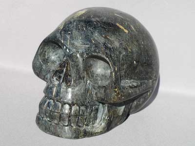 Nuummite Crystal Skulls