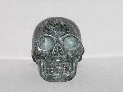 Real Nuummite Crystal Skulls