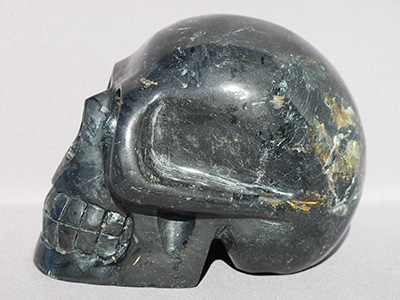 Nuummite Crystal Skulls