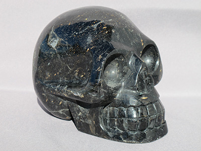 Nuummite Crystal Skulls