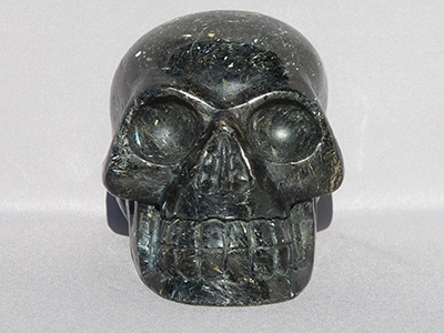 Nuummite Crystal Skulls