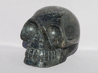 Nuummite Crystal Skulls