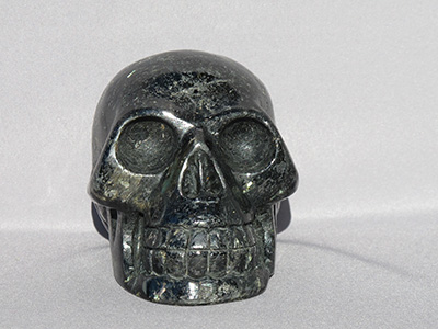 Nuummite Crystal Skulls