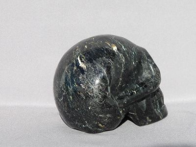 Nuummite Crystal Skulls