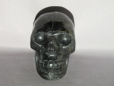 Nuummite Crystal Skulls