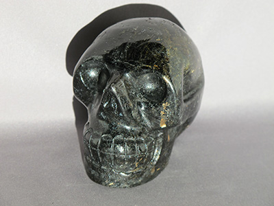 Nuummite Crystal Skulls