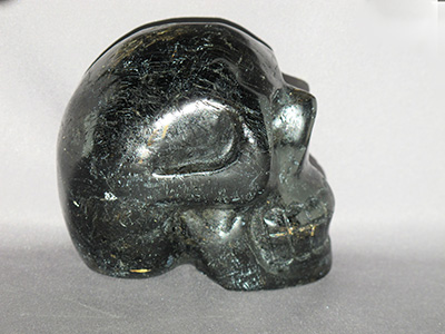 Nuummite Crystal Skulls