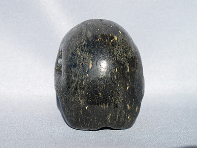 Great Flash!! 1 Nuummite Tumble 25mm Comes With Rough Specimen 