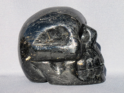 Nuummite Crystal Skulls