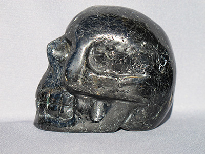 Nuummite Crystal Skulls