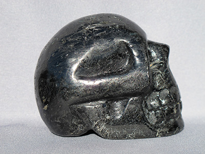 Nuummite Crystal Skulls