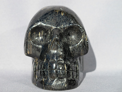 Nuummite Crystal Skulls