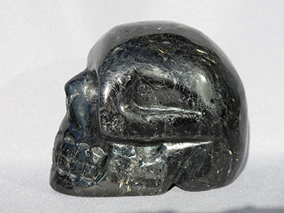 Nuummite Crystal Skulls