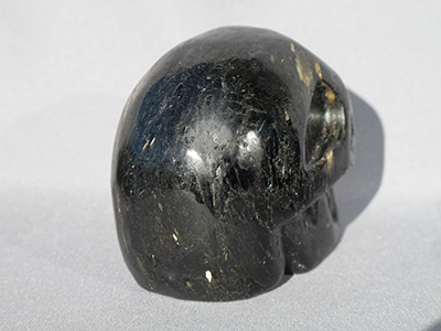 Nuummite Crystal Skulls