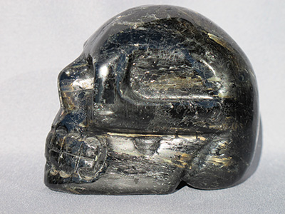 Nuummite Crystal Skulls