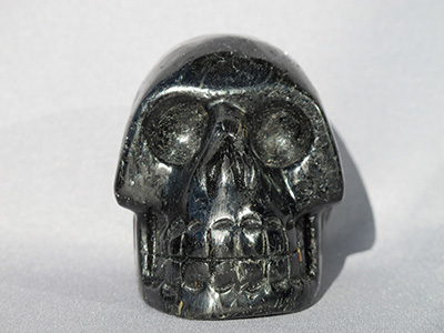 Real Nuummite Crystal Skulls