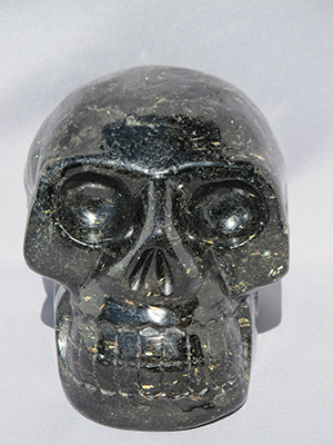 Nuummite Crystal Skulls