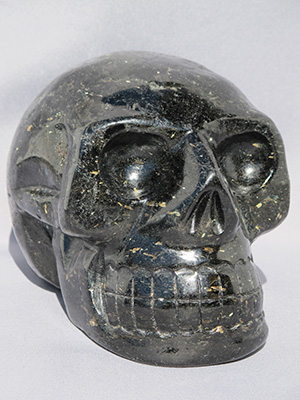 Nuummite Crystal Skulls