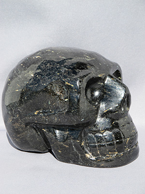 Nuummite Crystal Skulls